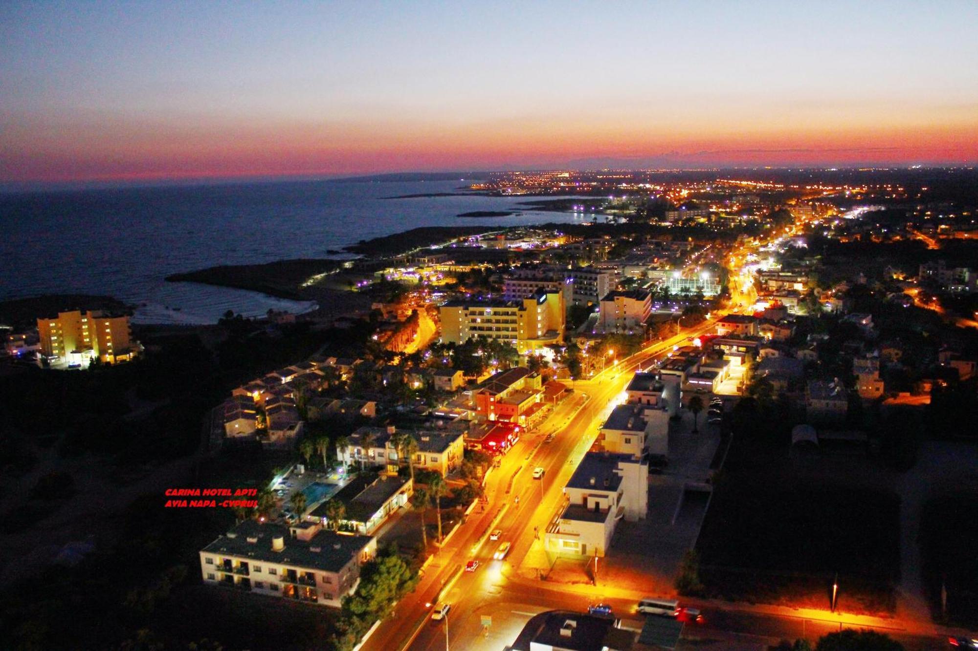 Carina Hotel Apartments Айя Напа Екстериор снимка
